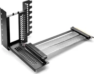 Kable komputerowe i do monitorów - CableMod CableMod Vertical PCI-e Bracket PCI-e 4.0 Edition, 2x DisplayPort - schwarz - miniaturka - grafika 1