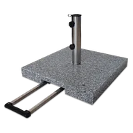 Parasole ogrodowe - Focus Garden Podstawa granitowa 40kg - miniaturka - grafika 1