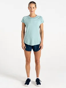 Dare 2b Koszulka sportowa "Corral Tee" w kolorze błękitnym - Koszulki sportowe damskie - miniaturka - grafika 1