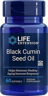 Life Extension Black Cumin Seed Oil Czarnuszka (60 kaps) Life Extension E03A-19433 - Suplementy naturalne - miniaturka - grafika 2