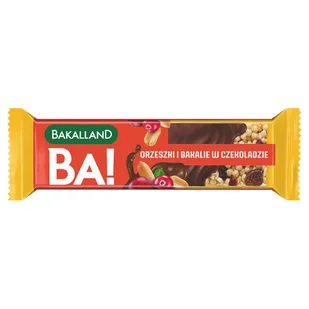 Bakalland Baton Yemgo orzechowo bakaliowy 40g FYEM.9120 - Batoniki - miniaturka - grafika 1