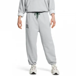 Męskie spodnie dresowe Under Armour UA Icon Hwt Terry Os Pant - szare - Spodnie męskie - miniaturka - grafika 1