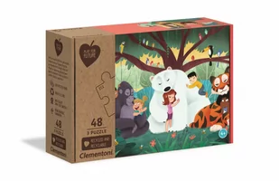 Clementoni Puzzle 3x48el Play for future - Fantasyland 25253 - Puzzle - miniaturka - grafika 1