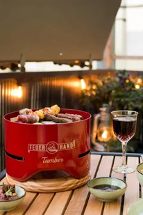 Feuerhand Tamber Grill Stołowy Ruby Red - Paleniska ogrodowe - miniaturka - grafika 1