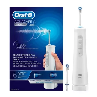 ORAL-B Braun Aquacare 6 bezprzewodowy irygator do zębów z technologią OxyJet - Irygatory do zębów - miniaturka - grafika 2