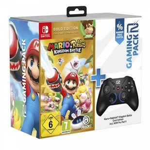 ready2gaming Nintendo Switch Pro Pad X + Mario + Rabbids: Kingdom Battle - Kontrolery do Nintendo - miniaturka - grafika 1