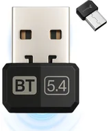Adaptery bluetooth - ADAPTER BLUETOOTH 5.4 USB NANO MINI DO KOMPUTERA NADAJNIK ODBIORNIK KARTA - miniaturka - grafika 1