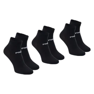 Skarpety za kostkę PUMA PUMA QUARTER-V 3P 94710803 – Czarny - Skarpetki męskie - miniaturka - grafika 1