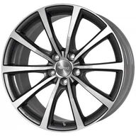 Części motocyklowe - Brock B32 himalaya-grey przód polerowane 7,5x18 ET35 5.00x114.00 Hub Hole 72.60 mm - aluminiowe obręcze - miniaturka - grafika 1