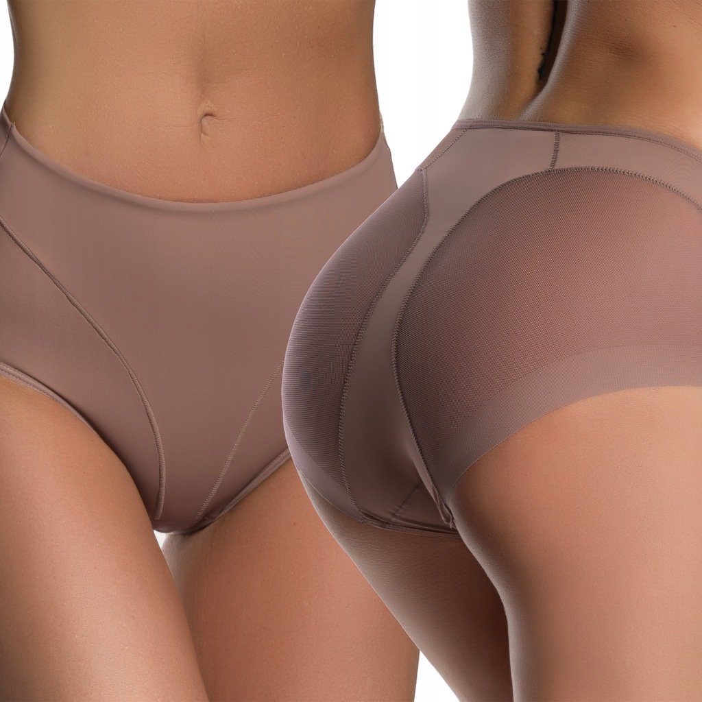 Wyszczuplające majtki MODELUJACE korygujące SIATECZKA