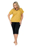 Piżamy damskie - Piżama Queen 3/4 Plus Size - miniaturka - grafika 1