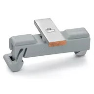 Kostki, złączki, wtyczki - Wago Szyna Cu 10x3mm dł 25mm mocowanie na TH35 do obejm do ekranów 790-108 i 790-116 i złączek 791-111 i 791-117 790-112 /25szt./ 790-112 - miniaturka - grafika 1