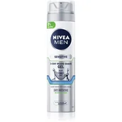 Kosmetyki do golenia - Nivea Men Sensitive 3-Day Beard 200ml Żel do golenia - miniaturka - grafika 1