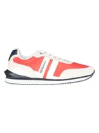 Trampki męskie - Geographical Norway Sneakersy "Orlando" w kolorze beżowo-czerwonym - miniaturka - grafika 1