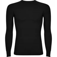 Pozostała odzież narciarska - Koszulka TERMOAKTYWA Męska JAKOŚĆ Długi Rękaw Termiczna ROLY 0365 BLACK - miniaturka - grafika 1