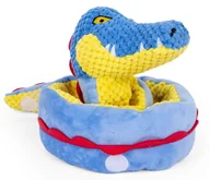 Zabawki dla psów - ZABAWKA dla psa WĄŻ zwijany XXL na przysmaki - niebieski - miniaturka - grafika 1