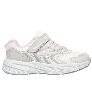 Buty dziecięce Skechers Microspec Tread 303642LNTLP - biało-beżowe - Trampki damskie - miniaturka - grafika 1