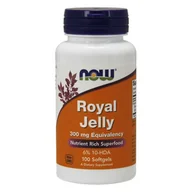 Suplementy naturalne - Now Foods NOW Royal Jelly 300mg Equivalency 100caps - miniaturka - grafika 1