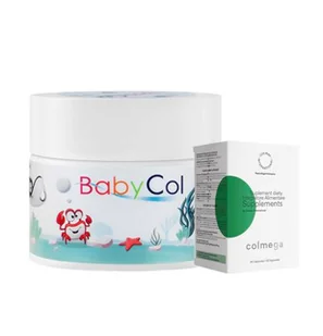 Colway BabyCol KSYLITOL+wit.C+D3+K2+KOLAGEN suplement diety 60 pastylek do ssania Colway Colmega Gratis - Suplementy naturalne - miniaturka - grafika 1