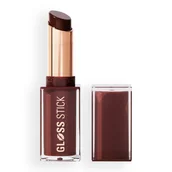 Błyszczyki do ust - Makeup Revolution Pout Lip Gloss Stick Błyszczyk do Ust w Sztyfcie Chocolate Ganache - miniaturka - grafika 1
