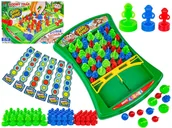 Zabawy w naśladowanie dorosłych - Zabawna Gra Zręcznościowa PUŁAPKA ZBIJAK "Booby Trap" Skaczące Małpki - miniaturka - grafika 1