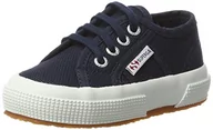 Koszulki i topy damskie - Superga Chłopcy 2750 JCOT Classic Low-Top, niebieski - granatowy, biały. - 30 EU - miniaturka - grafika 1