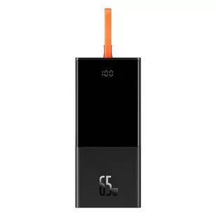 Powerbank Baseus Elf 20000mAh, PD, 2xUSB, USB-C + kabel USB-C 65W (czarny) - Powerbanki - miniaturka - grafika 2
