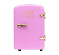 Pozostałe urządzenia kosmetyczne - Lodówka Kosmetyczna Różowa ze Złotym Logo - miniaturka - grafika 1