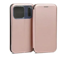 Etui i futerały do telefonów - Etui Beline Book Magnetic do iPhone 17 Pro różowo-złoty - miniaturka - grafika 1