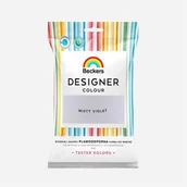 Farby wewnętrzne - Beckers Farba lateksowa Designer Colour TESTER Misty Violet 0,05 l - miniaturka - grafika 1