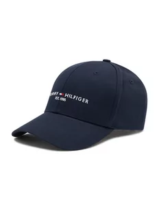 Tommy Hilfiger Czapka z daszkiem Th Established Cap AM0AM07352 Granatowy - Czapki męskie - miniaturka - grafika 1