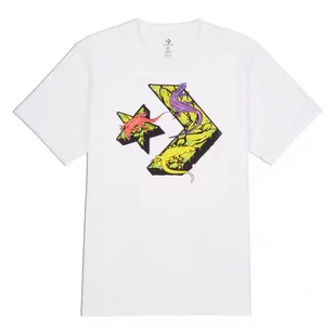 Męski t-shirt z nadrukiem CONVERSE Star Chevron Lizard Graphic Tee - Koszulki męskie - miniaturka - grafika 1