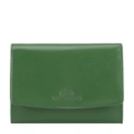 Portfele - Damski portfel z gładkiej skóry na zatrzask średni - miniaturka - grafika 1