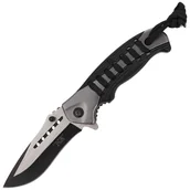 Noże - Nóż składany Herbertz CJH Hit Black-Grey Drop Point 90mm (44231 - 579112) - miniaturka - grafika 1