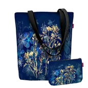 Torby i wózki na zakupy - Zestaw torebka kosmetyczka Bertoni Sunny Midnight - miniaturka - grafika 1