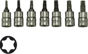 Teng Tools Zestawy kluczy nasadowych TX z chwytem kwadratowym 1/4″ 117090209 - Klucze i nasadki - miniaturka - grafika 1