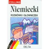 Książki do nauki języka niemieckiego - Delta W-Z Oficyna Wydawnicza Hanna Szarmach-Skaza, Krzysztof Tkaczyk Niemiecki. Rozmówki i słowniczek - miniaturka - grafika 1