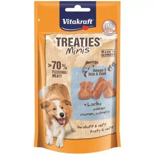 VITAKRAFT Vitakraft Pies Treaties Minis łosoś 48g PVIT039 - Przysmaki dla psów - miniaturka - grafika 1