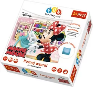 Trefl , For Fun Everyone, Minnie Mouse, Poznaj Kształty, Gra Edukacyjna - Gry planszowe - miniaturka - grafika 2
