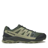 Buty trekkingowe damskie - Trekkingi Salomon Grivola L47789800 Zielony - miniaturka - grafika 1