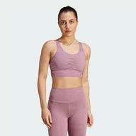 Biustonosze - adidas Damski biustonosz treningowy Essentials Medium Support - średni wsparcie, Wonder Orchid, 2XL A-C - miniaturka - grafika 1