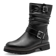 Kozaki damskie - Marco Tozzi Damskie 2-25431-45 modne kozaki, czarne, 38 EU, czarny, 38 EU - miniaturka - grafika 1