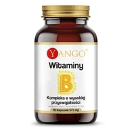 Witaminy i minerały - Witaminy z grupy B 90 kaps Yango Y00-F03D-2861D - miniaturka - grafika 1