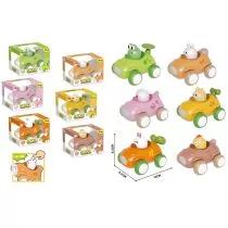 Autko ze zwierzątkiem MIX Trifox - Samochody i pojazdy dla dzieci - miniaturka - grafika 1
