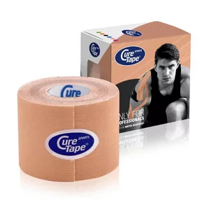 Kinesiotape CureTape® SPORTS Beige - Akcesoria medyczne - miniaturka - grafika 1