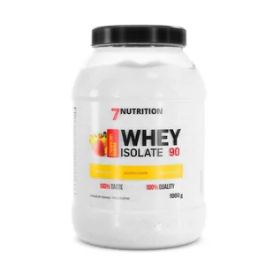 Odżywka Białkowa Izolat 7Nutrition Whey Isolate 90 1000G Banan - Odżywki białkowe - miniaturka - grafika 1