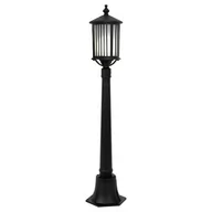 Lampy ogrodowe - Detroit lampa stojąca ogrodowa 1xE27 czarna K-8212 - miniaturka - grafika 1