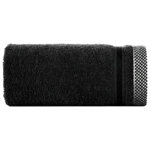 Ręcznik Abbie (11) Czarny 100 x 150 cm - Ręczniki - miniaturka - grafika 1