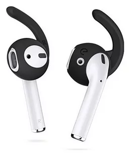 KeyBudz KeyBudz EarBuddyz - Ear Hooks for Airpods and Earpods RT_EB_BLK - Akcesoria do słuchawek - miniaturka - grafika 1