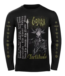 longsleeve GOJIRA - FORTITUDE TRACKLIST bawełna organiczna-S - Koszulki męskie - miniaturka - grafika 1